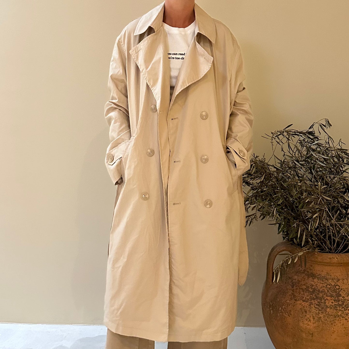 TRENCH OVERSIZE FIT